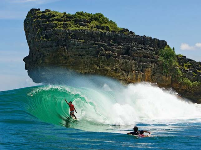 indonézia surf